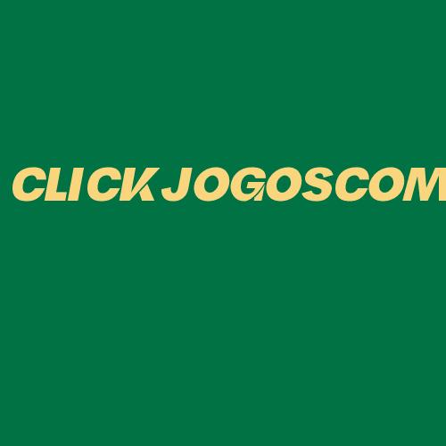 Logo da CLICKJOGOSCOM